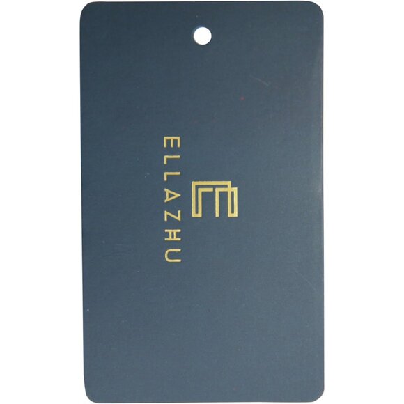 Women's Cotton-Polyester Long Sleeve Crewneck Casual Dress Oversize - Picture 6 of 6